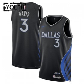 Dallas Mavericks Anthony Davis Nike 2025-26 City Edition Musta Lasten Pelipaidat Swingman